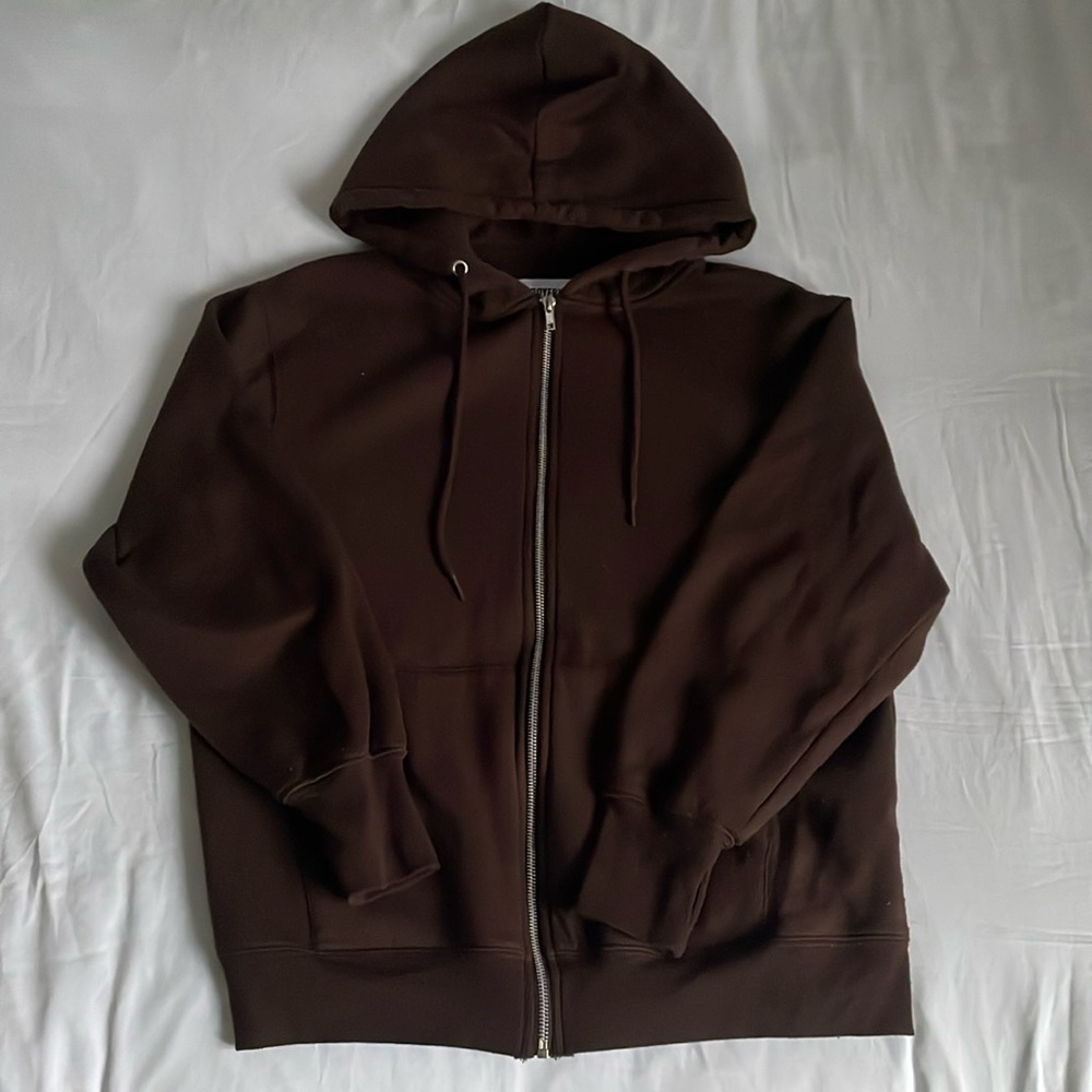 Brown Zip Up